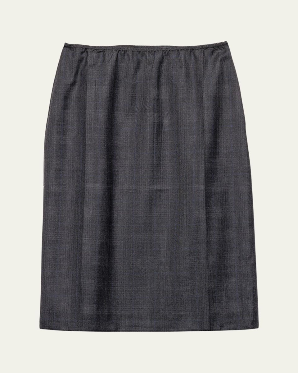 Fantasia 130s Plaid Midi Skirt